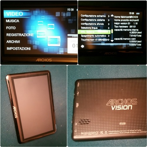 Archos 8gb mp3 - archos, mp3/mp4